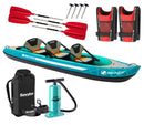 Sevylor Alameda (2021) 3-person (2+1) Inflatable Kayak with paddles, pump and buoyancy aids