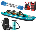 Sevylor Alameda (2021) 3-person (2+1) Inflatable Kayak with paddles, pump and buoyancy aids