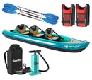 Sevylor Alameda (2021) 3-person (2+1) Inflatable Kayak with paddles, pump and buoyancy aids