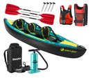 Sevylor Ottawa (2021) 3-person Inflatable Kayak (2+1) with paddles, pump and buoyancy aids