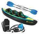 Sevylor Ottawa (2021) 3-person Inflatable Kayak (2+1) with paddles and pump